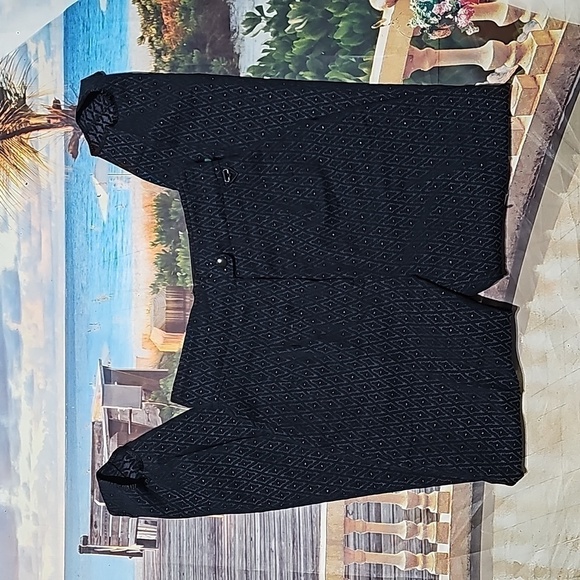 Obermeyer Black Studded Riding Pants Size 10 - Picture 2 of 6